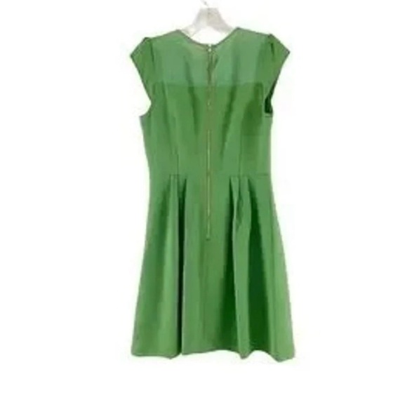 ModCloth Ara Green Vintage‑Inspired Pleated Dress Classic Fit & Flare Size S - Picture 4 of 8